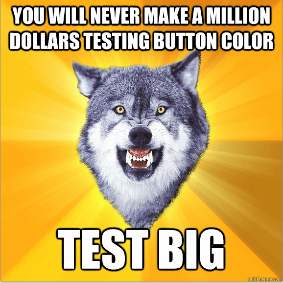 sample size vs. effect size